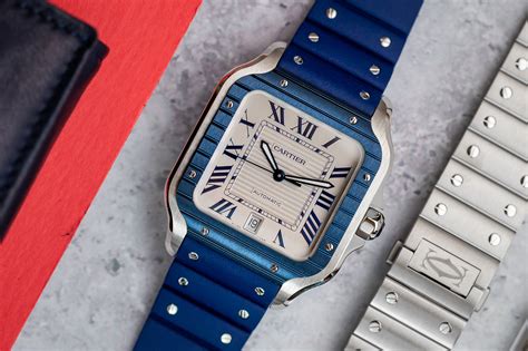 cartier blue watches